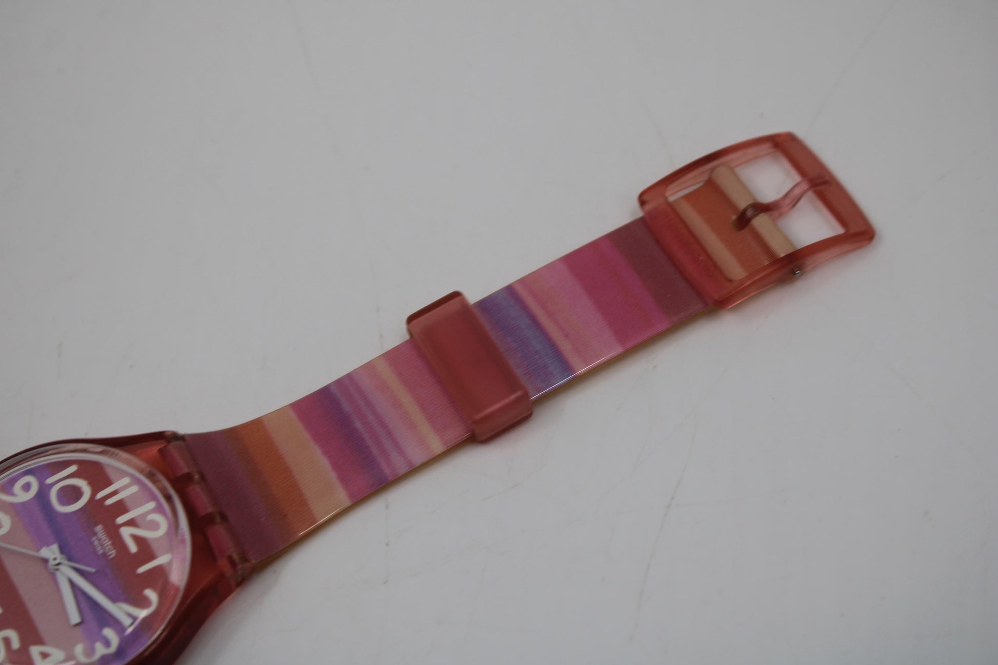 Gents 34mm Swatch watch, Astilbe, GP140, Near Mint condition, working