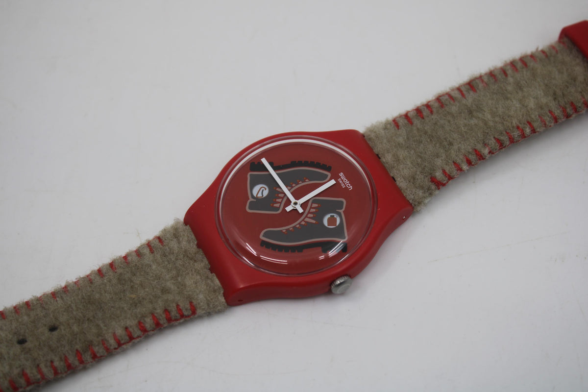 Vintage New Gents 41mm Swatch, Randonneur, SUOR708, in MINT condition, working
