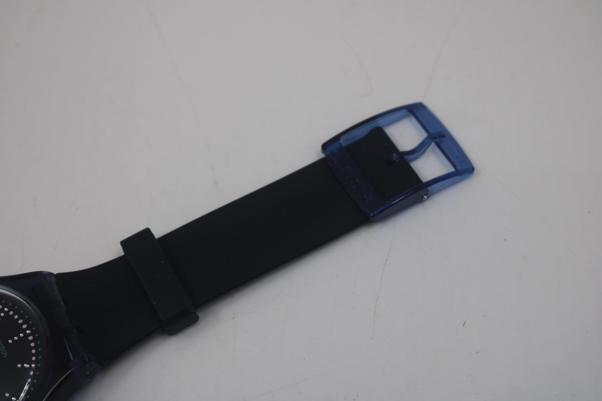 New Gents Swatch, Blue Pillow, SUON121, in MINT condition, working