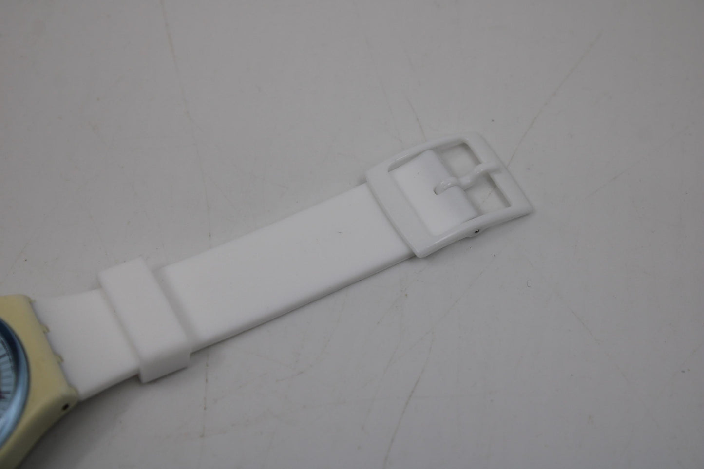 Swatch 34mm Gents, White Knight, GW110, nice, used condition