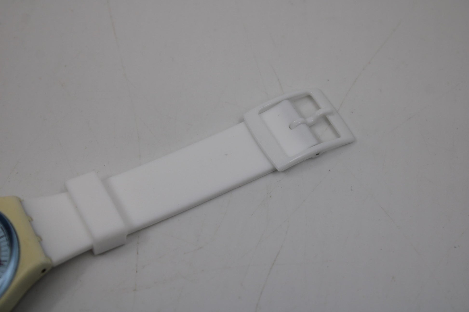 Swatch 34mm Gents, White Knight, GW110, nice, used condition