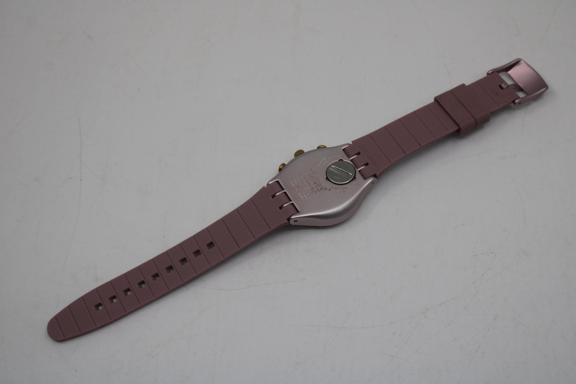 Swatch Irony Chrono, Rose Jungle , YCP1001 , Near Mint Condition