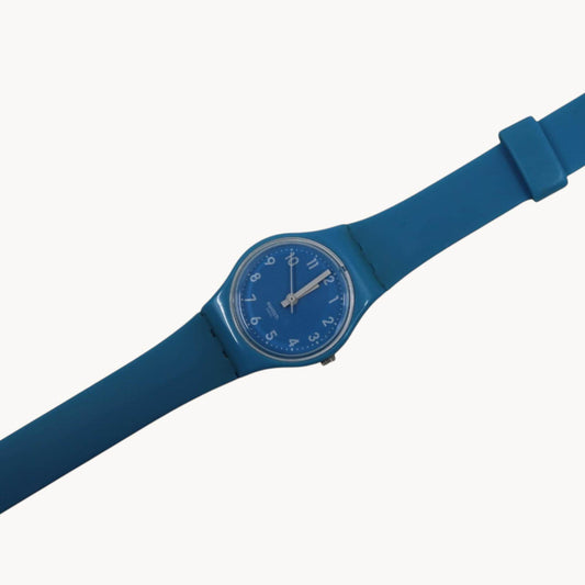Swatch Ladies 25mm, Lady Cyan, LS112, working, near mint condition