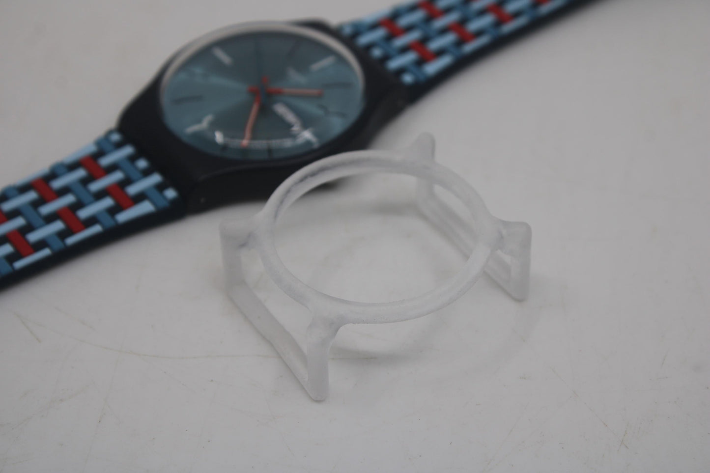 Guard for 41mm, New Gents, Swatch, Translucent
