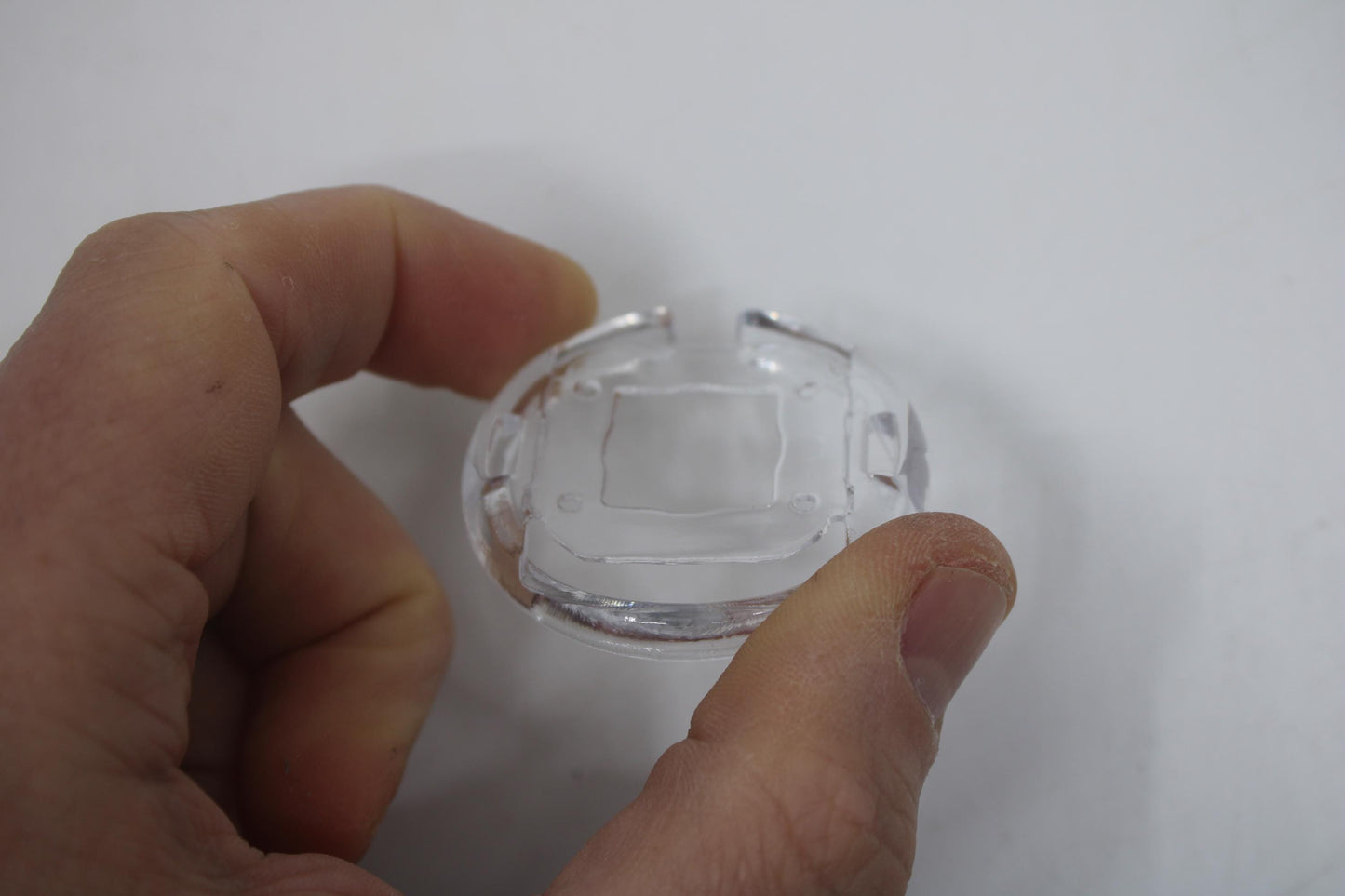Pop Swatch Ring, Transparent, 3D printed
