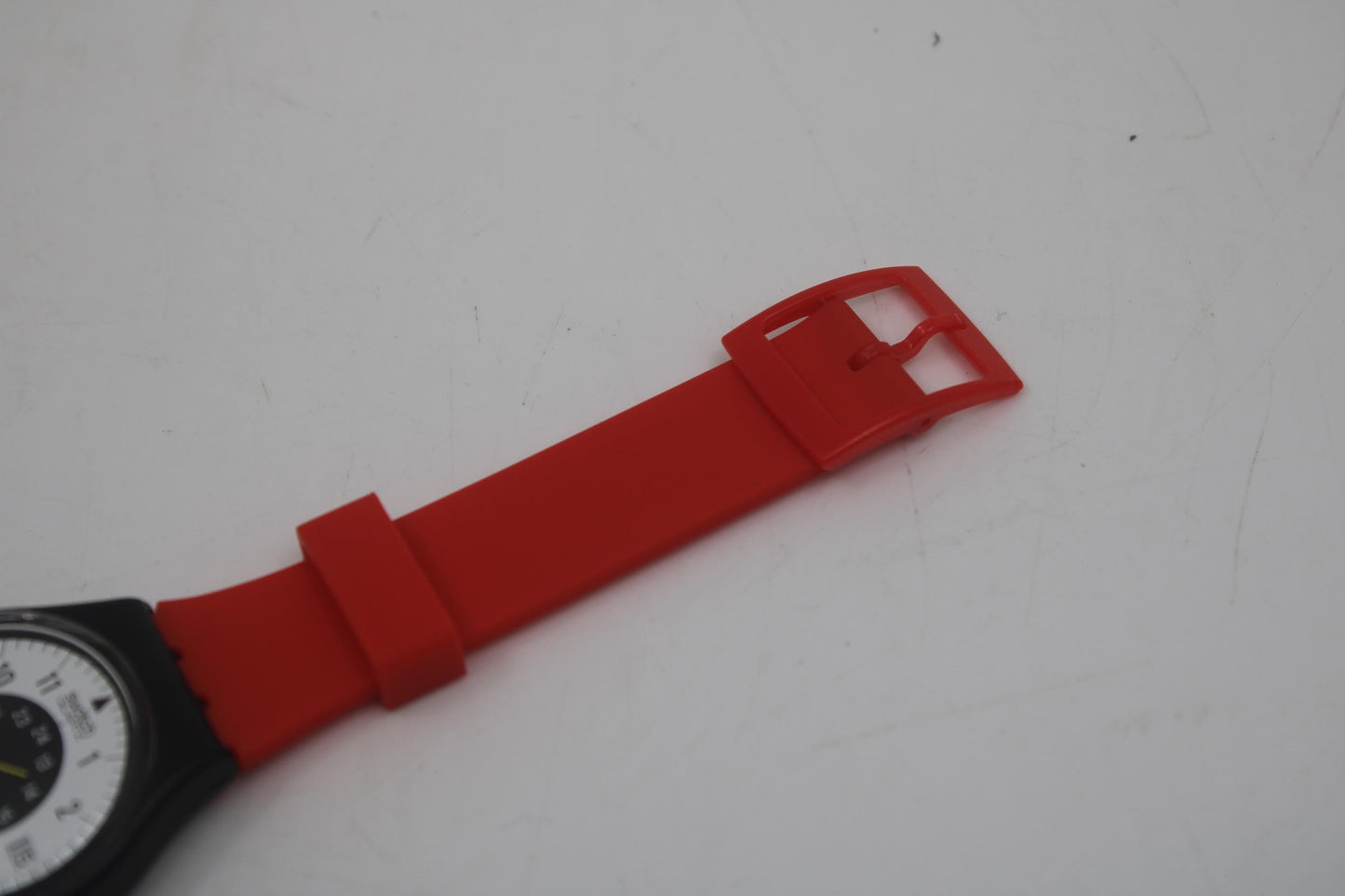 1984 Vintage Gents Swatch, Chrono Tech, GB403, Near Mint Condition, new strap