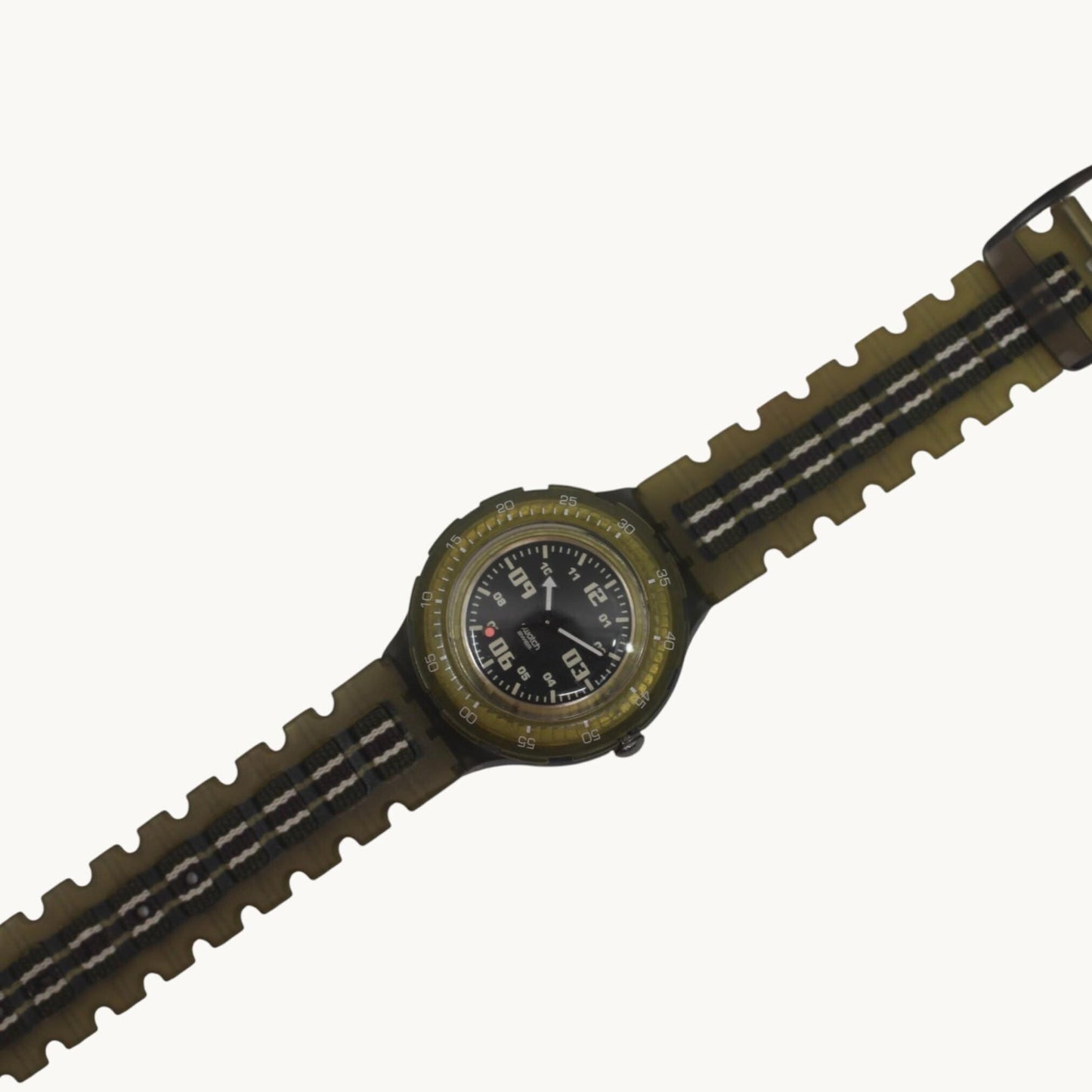 Vintage Swatch Access Scuba, Rough Cut, SHM103, Nice, Used condition, working