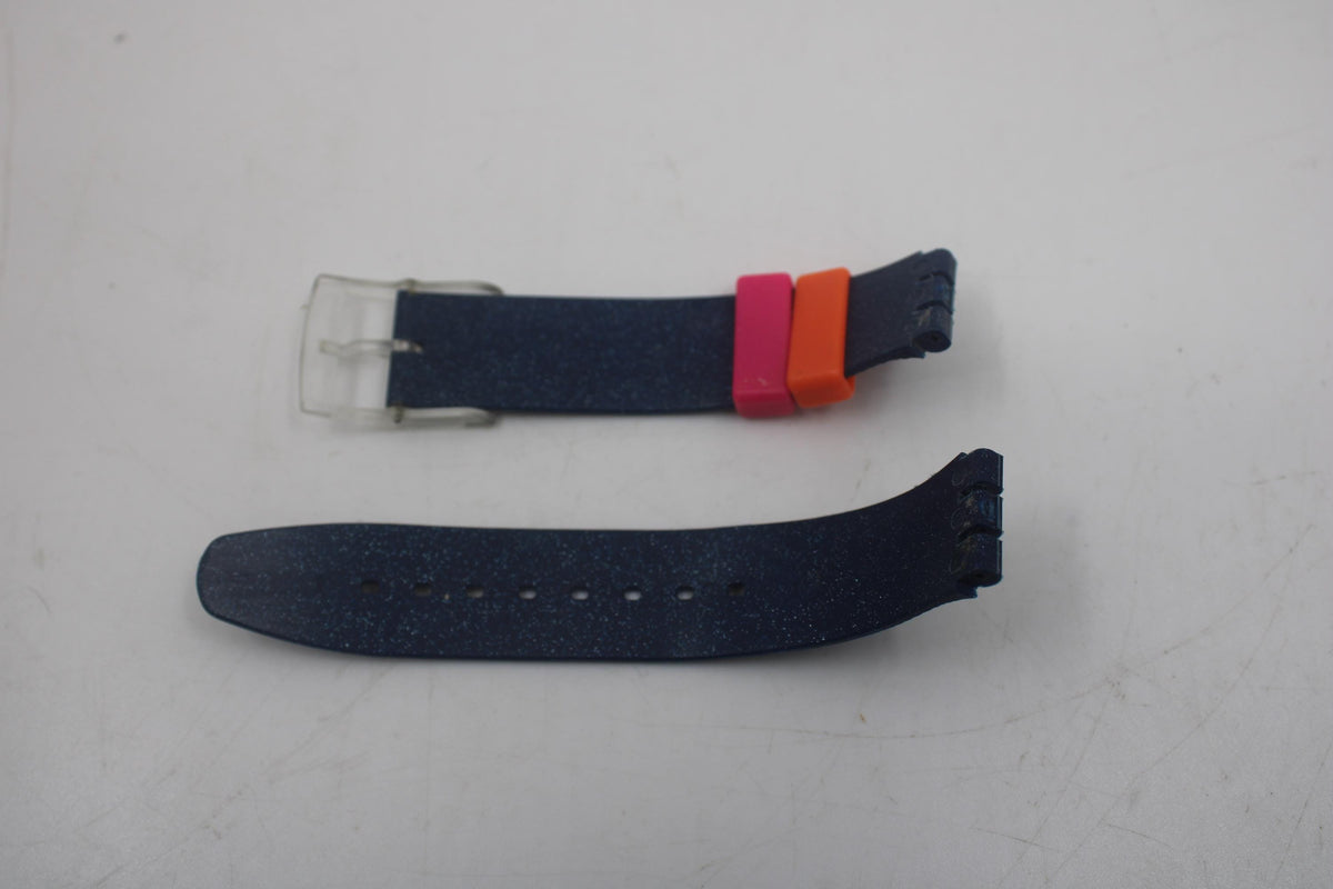Vintage Used Swatch 17mm straps, choice of five - 5