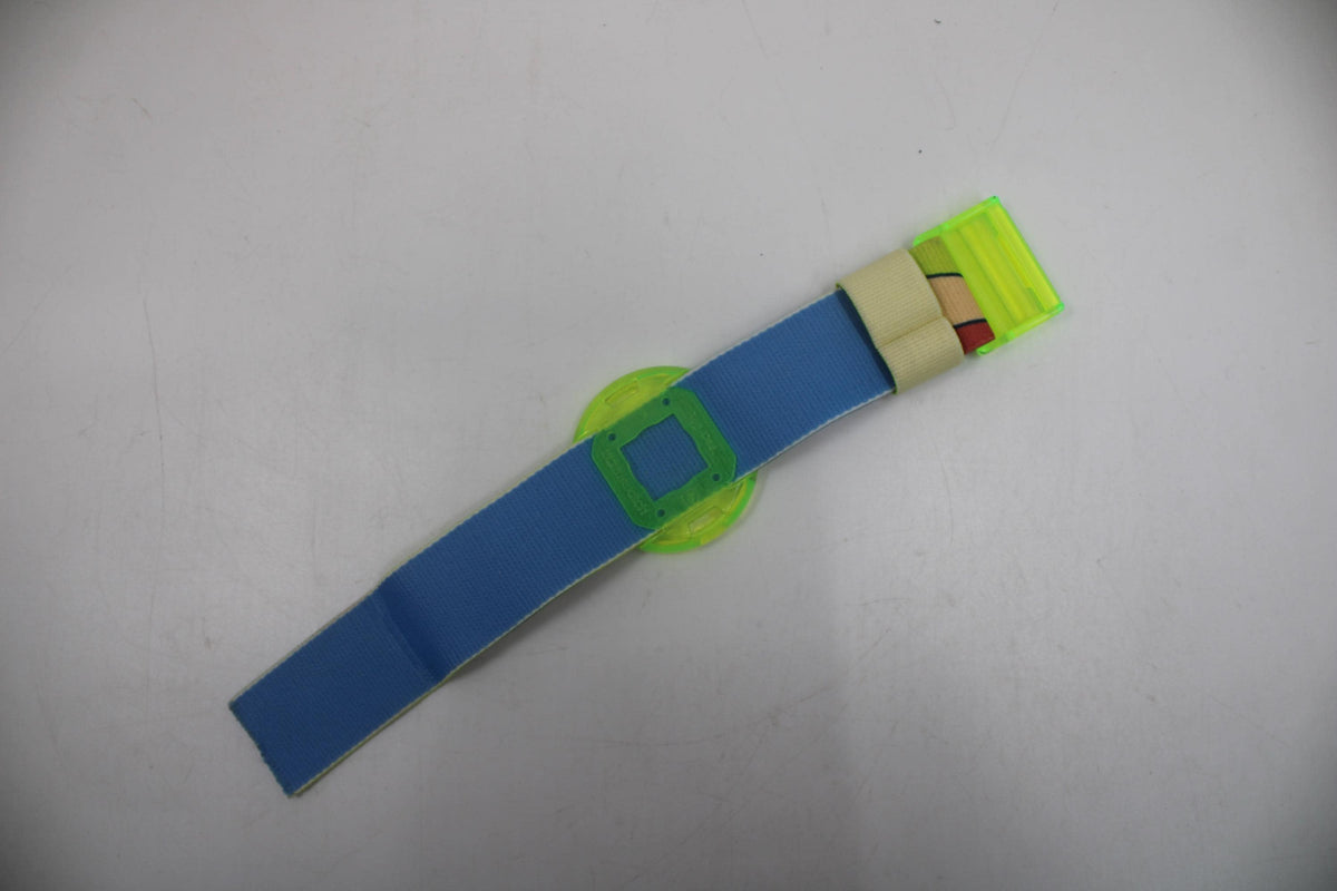 Vintage Pop Swatch Strap, 'Rebus', PWN113, PopSwatch, USED condition