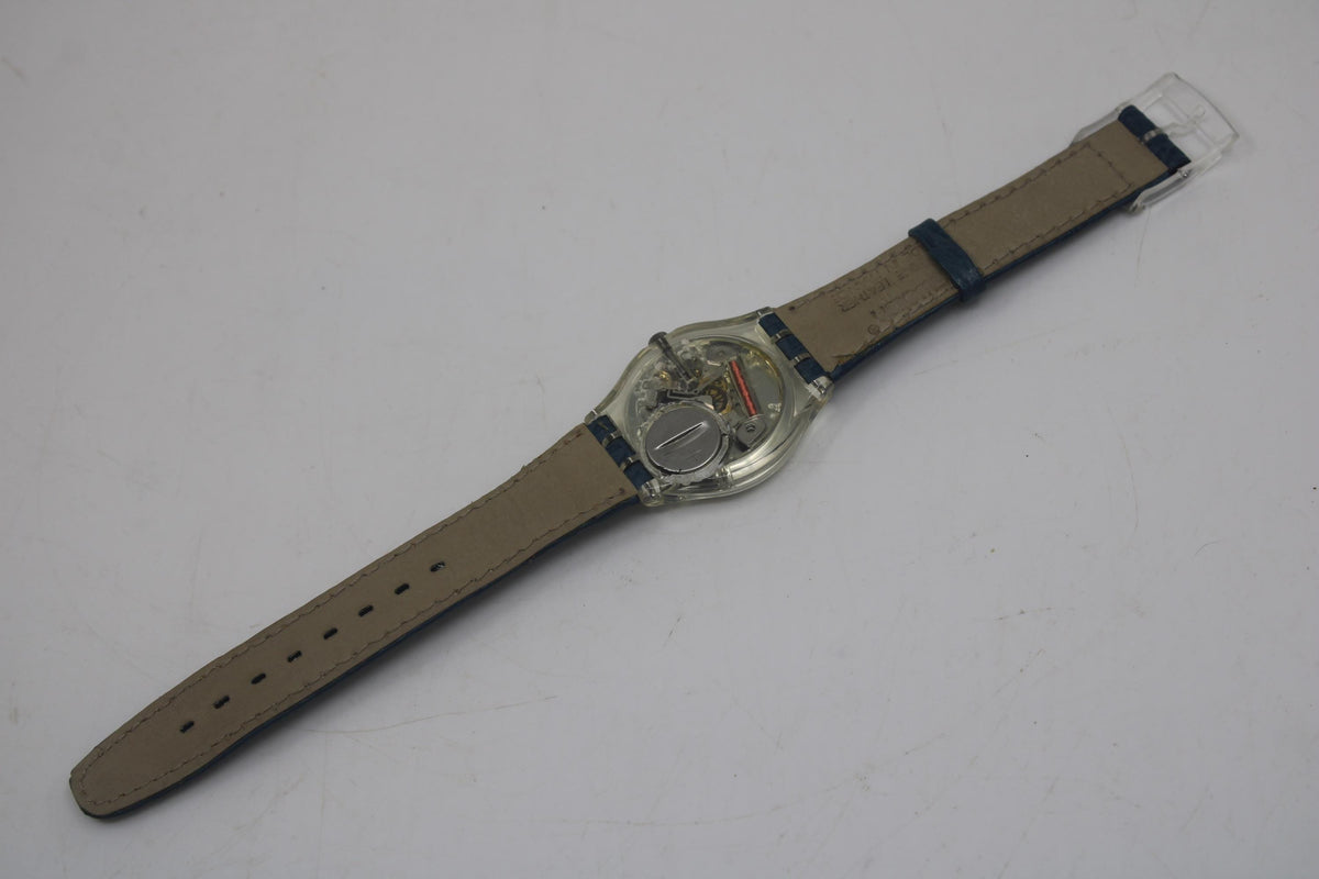 Vintage Gents, 34mm. Swatch, Delave, GK145, new old stock, unused, working