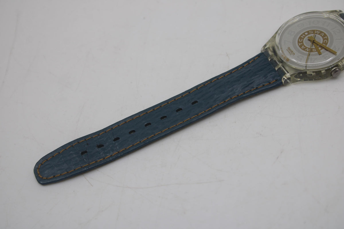 Vintage Gents, 34mm. Swatch, Delave, GK145, new old stock, unused, working