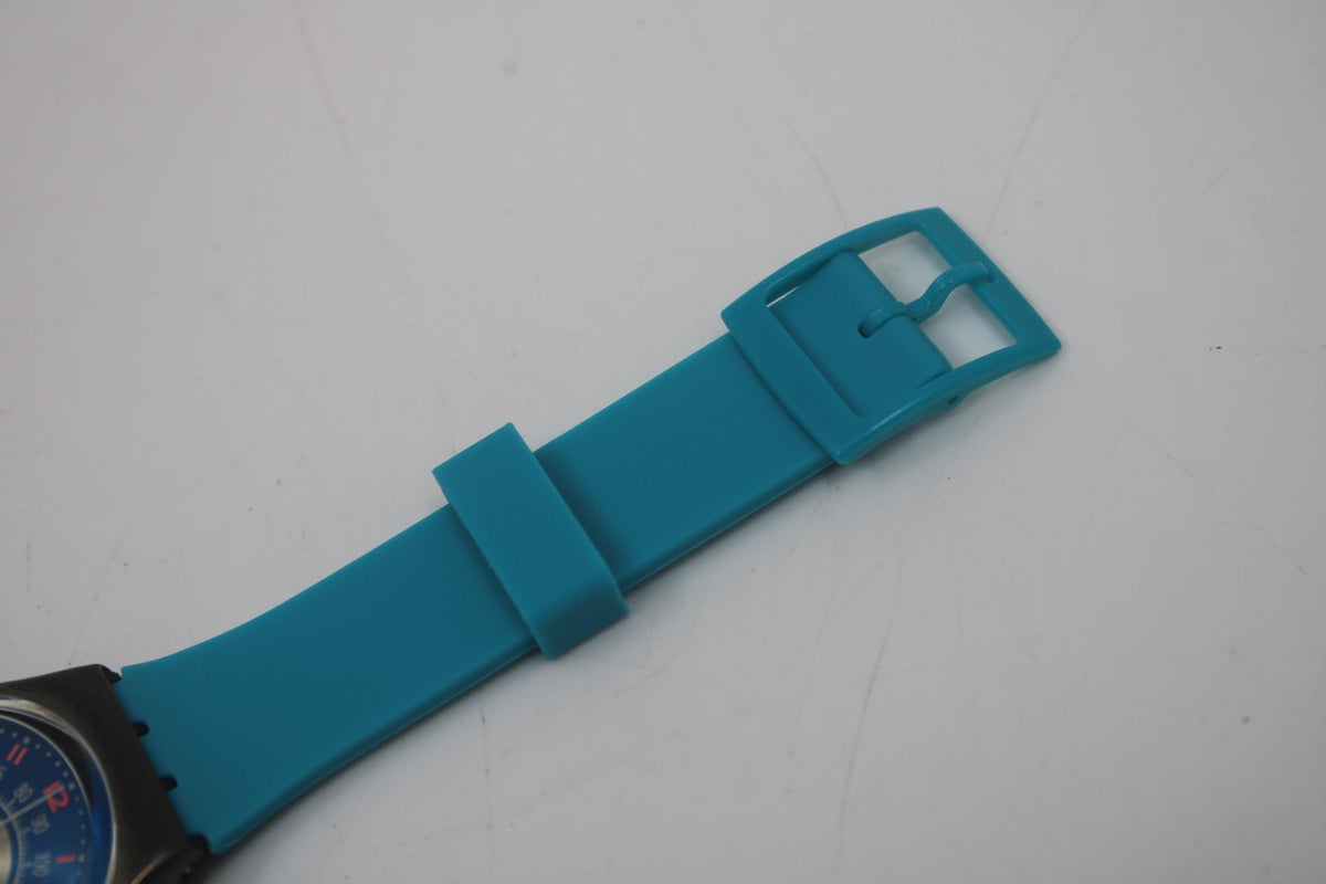 Vintage Gents Swatch, Blue Tune, GX119, 1990, new old stock, unused