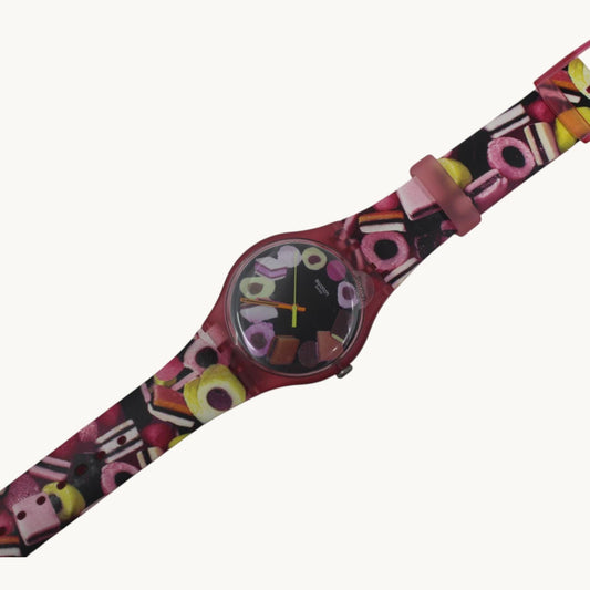 Swatch Watch, 41mm, New Gent, Lekker, SUOP102, Working, New Old Stock, Never Worn