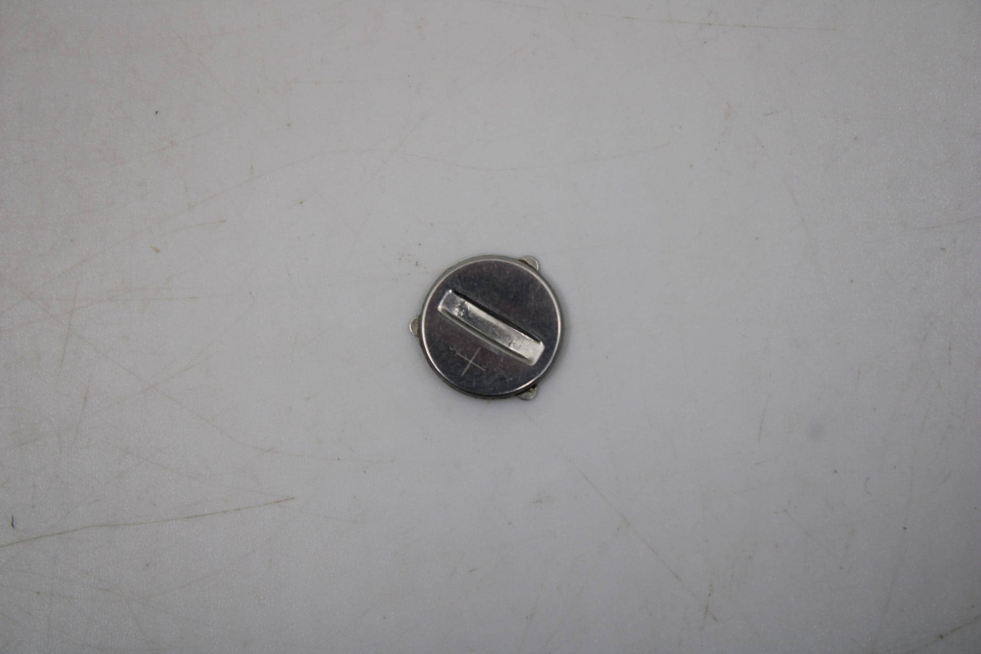 Swatch Gents and battery cover, original Swatch, used, old style gasket, 1980s
