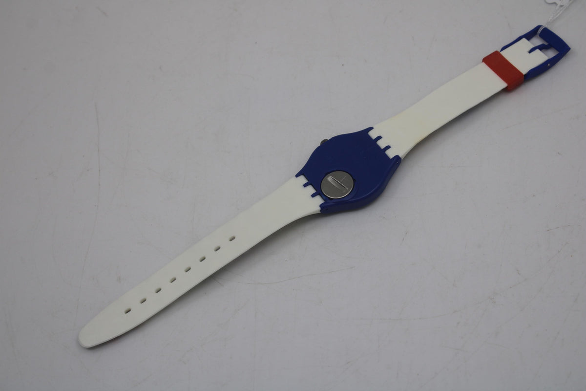 Gents 34mm Swatch, Space People, GN134, New Old Stock, Never Worn, working with original strap