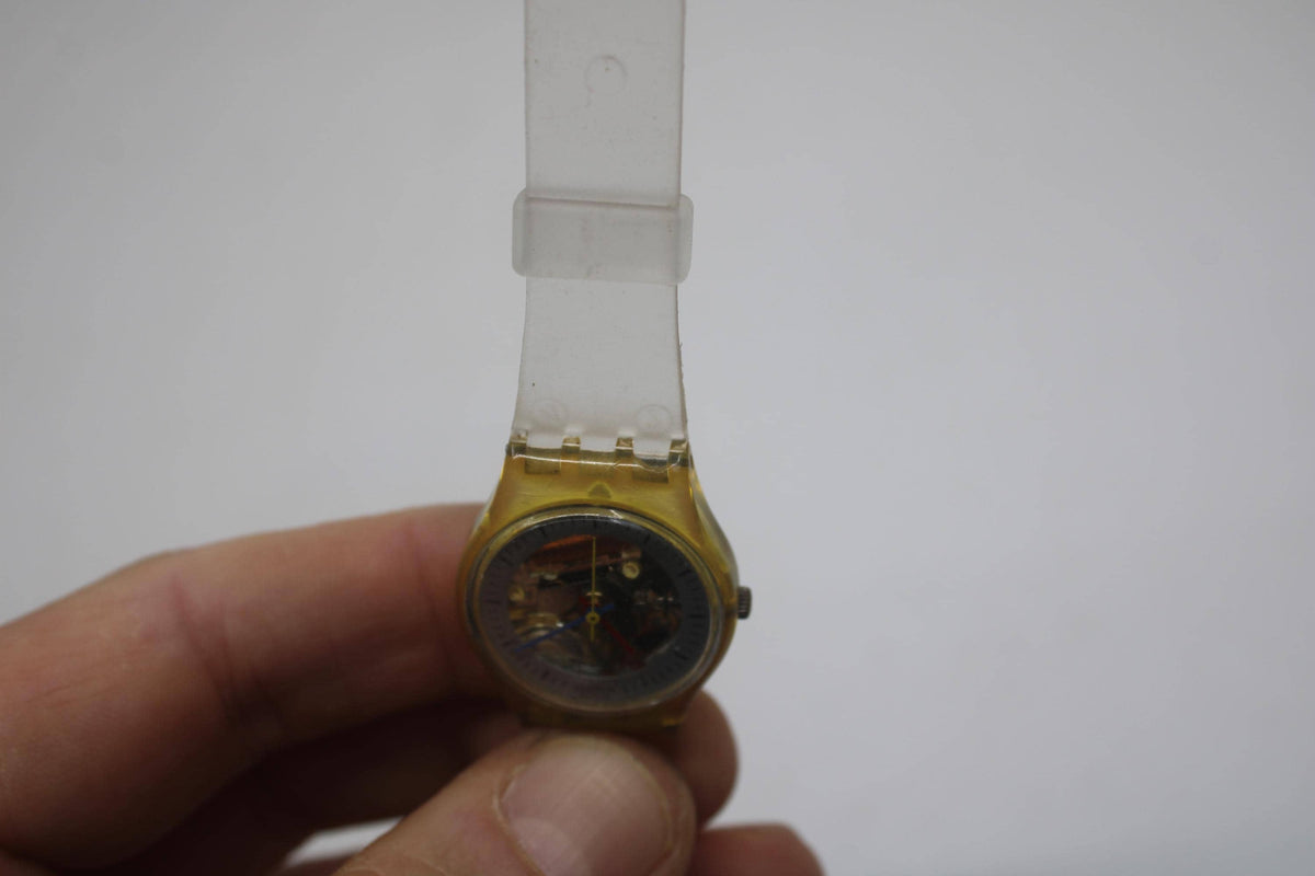 Swatch, Ladies, 1986, 'Jelly', LK103, Nice, Used Condition, working fine, brandnew original strap