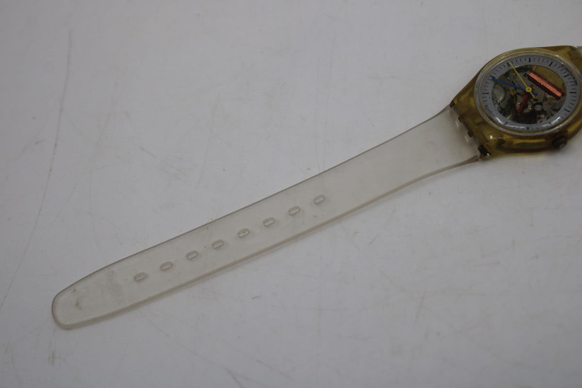 Swatch, Ladies, 1986, 'Jelly', LK103, Nice, Used Condition, working fine, brandnew original strap