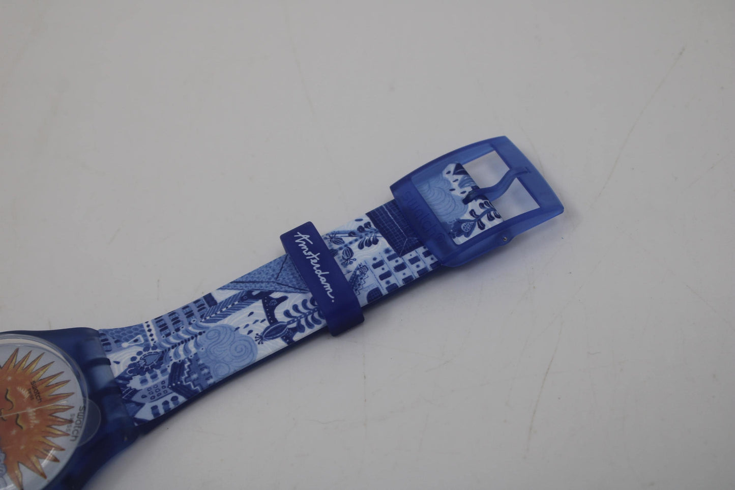 Swatch New Gent, 41mm, Amsterdam Destination Art Special, A Promise Of Sun, new, never used