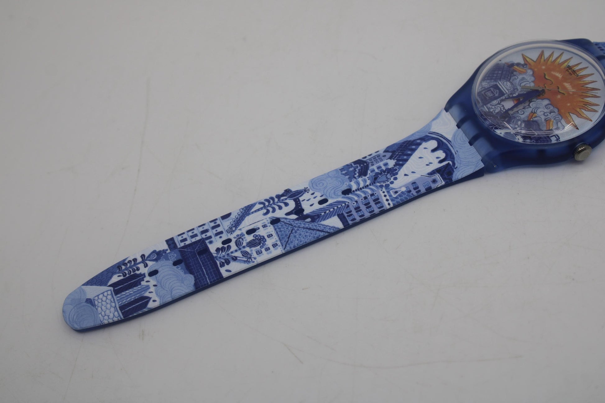Swatch New Gent, 41mm, Amsterdam Destination Art Special, A Promise Of Sun, new, never used