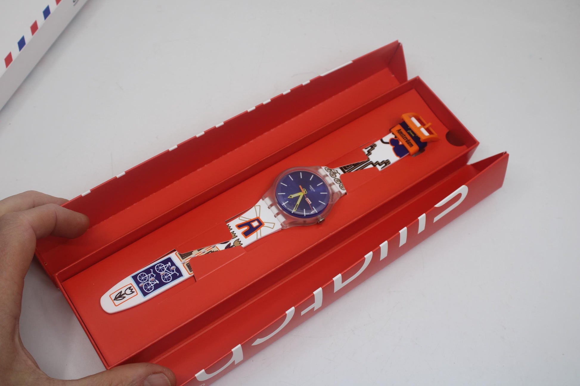 Swatch New Gent 41mm, destination Special, Tulips uit XXX Amsterdam SUOZ714 Limited, new and unworn
