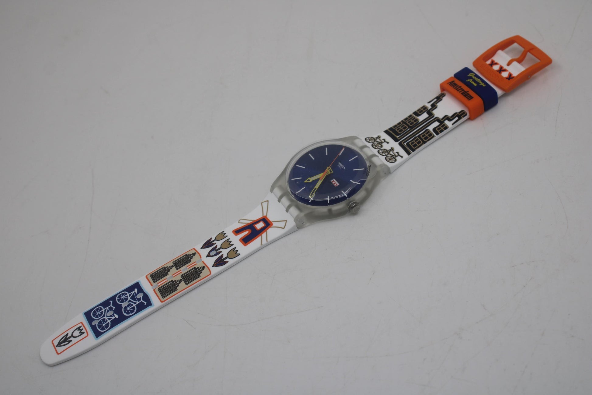 Swatch New Gent 41mm, destination Special, Tulips uit XXX Amsterdam SUOZ714 Limited, new and unworn