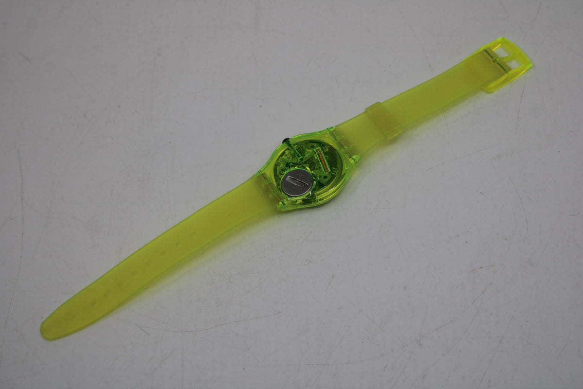 Vintage Gents Swatch, Bikini, GJ105, new old stock, unused, working