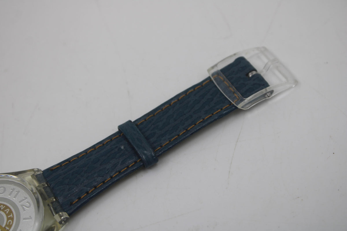 Vintage Gents, 34mm. Swatch, Delave, GK145, new old stock, unused, working