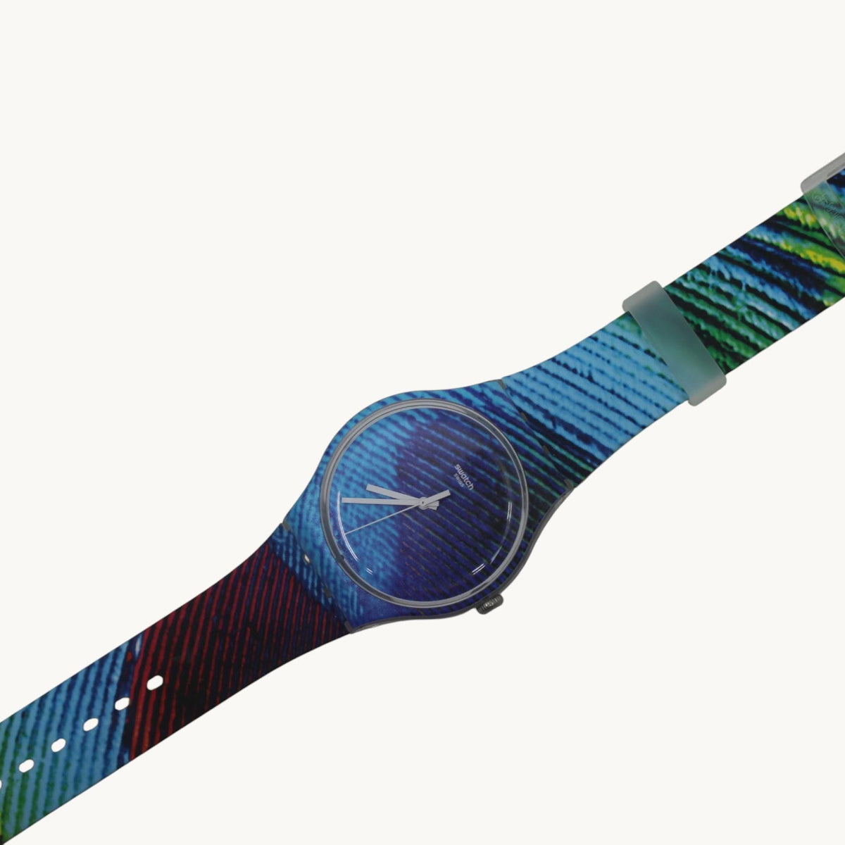 Swatch Watch New Gent, 41mm, Peacobello, SUOK113, Working, New Old Stock, Never Worn