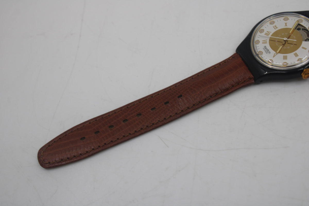 Swatch vintage Automatic watch, 5th Avenue, SAB101, new old stock, never worn