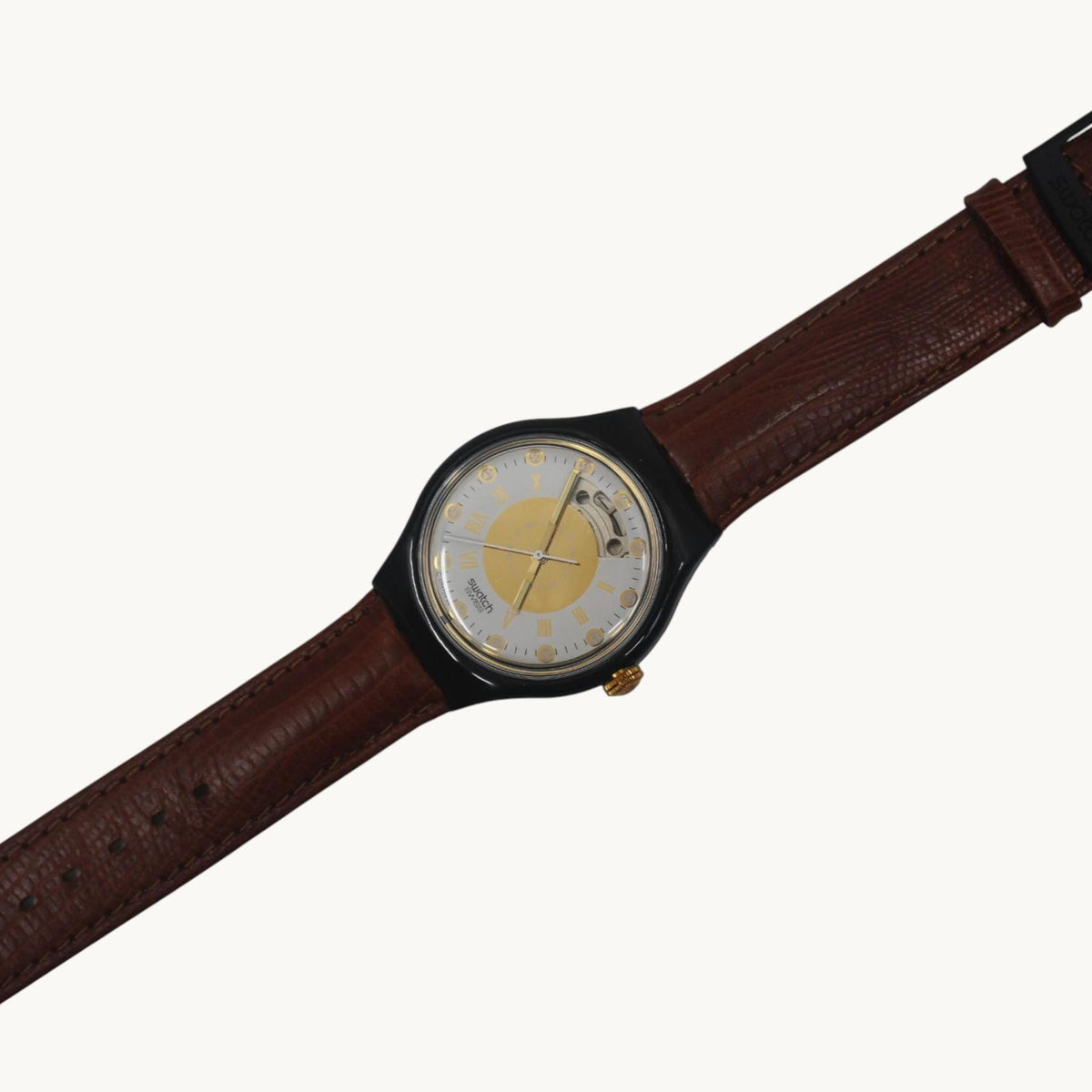 Swatch vintage Automatic watch, 5th Avenue, SAB101, new old stock, never worn