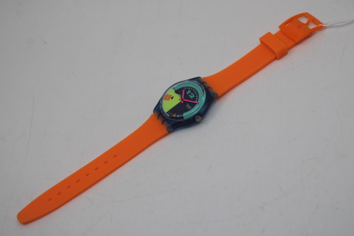 Gents Swatch, Nosewheelie, GN115, New Old Stock, Never Worn, working