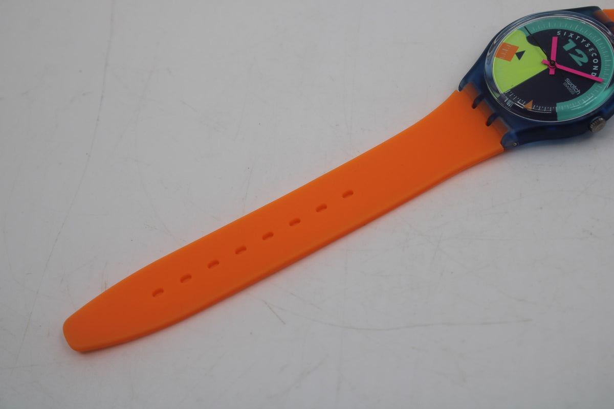 Gents Swatch, Nosewheelie, GN115, New Old Stock, Never Worn, working