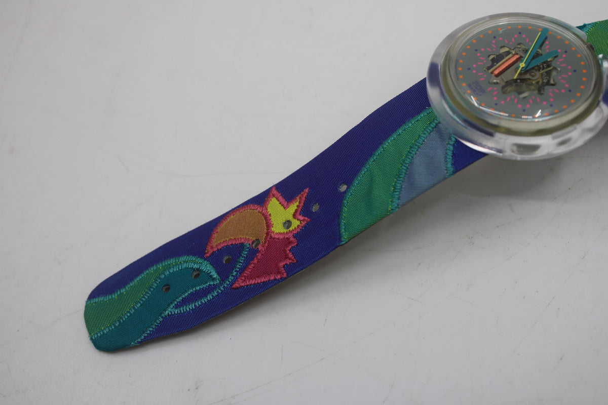 Vintage Pop Swatch, Veruschka, PWZ103, New Old Stock, Never Worn, working