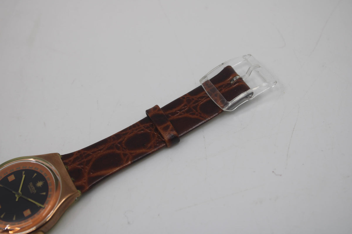 Vintage Gents 34mm Swatch, PDG, GX122, new and unworn, working