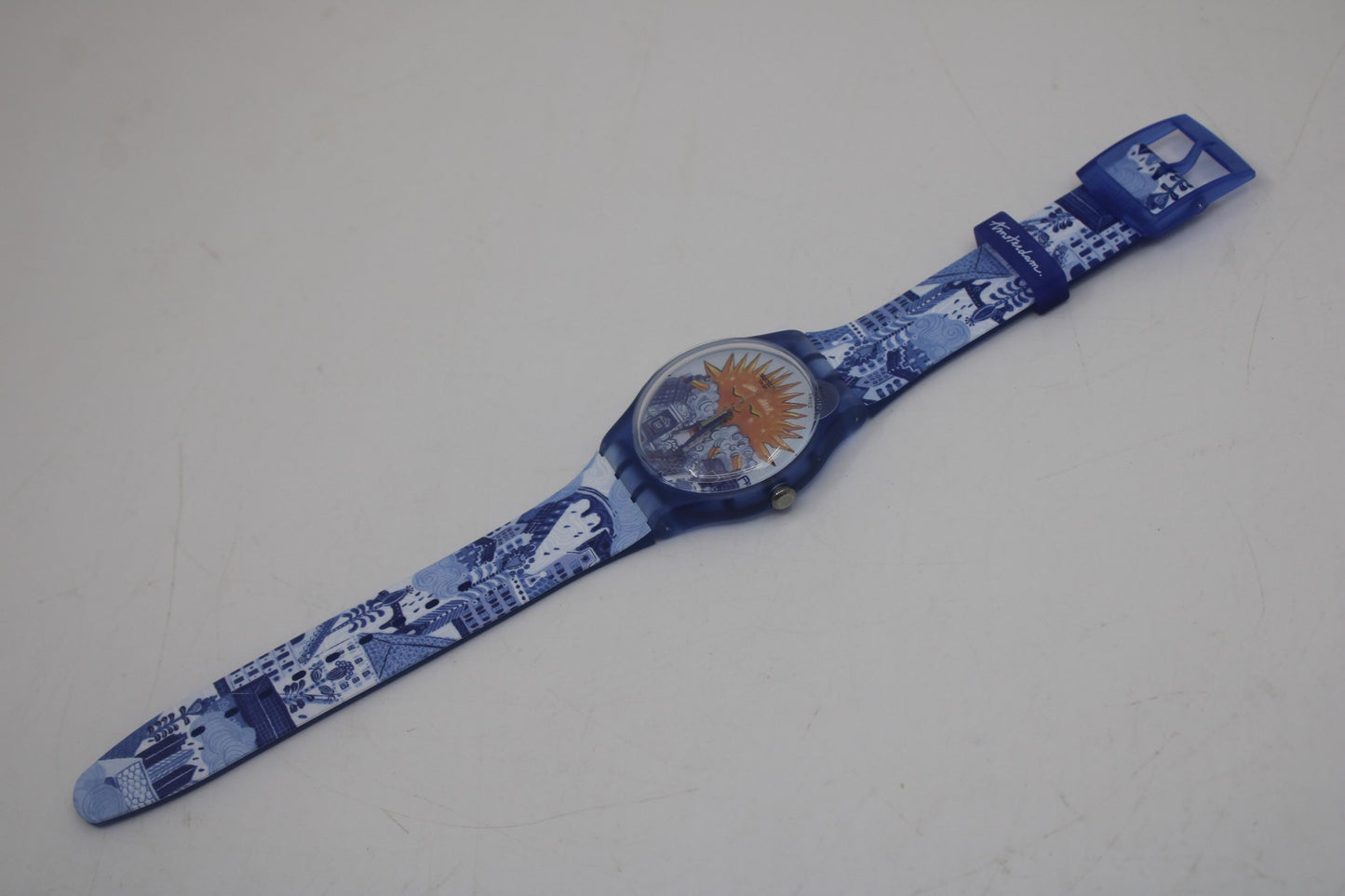 Swatch New Gent, 41mm, Amsterdam Destination Art Special, A Promise Of Sun, new, never used
