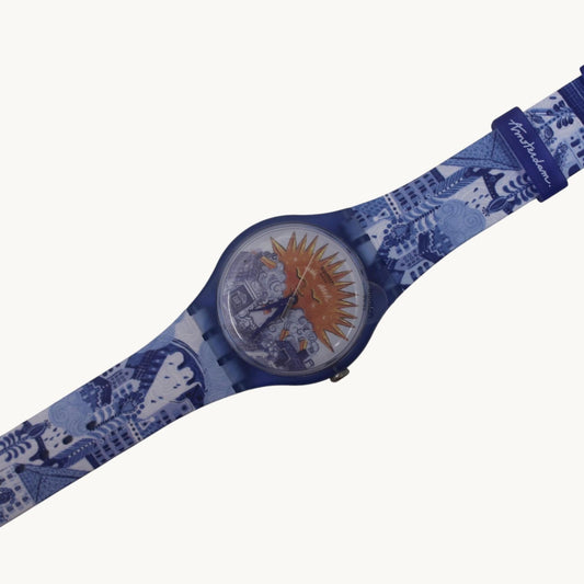 Swatch New Gent, 41mm, Amsterdam Destination Art Special, A Promise Of Sun, new, never used