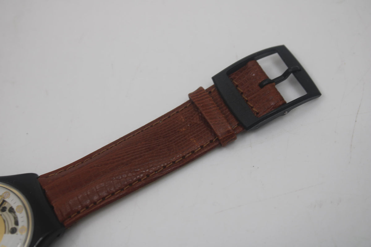 Swatch vintage Automatic watch, 5th Avenue, SAB101, new old stock, never worn
