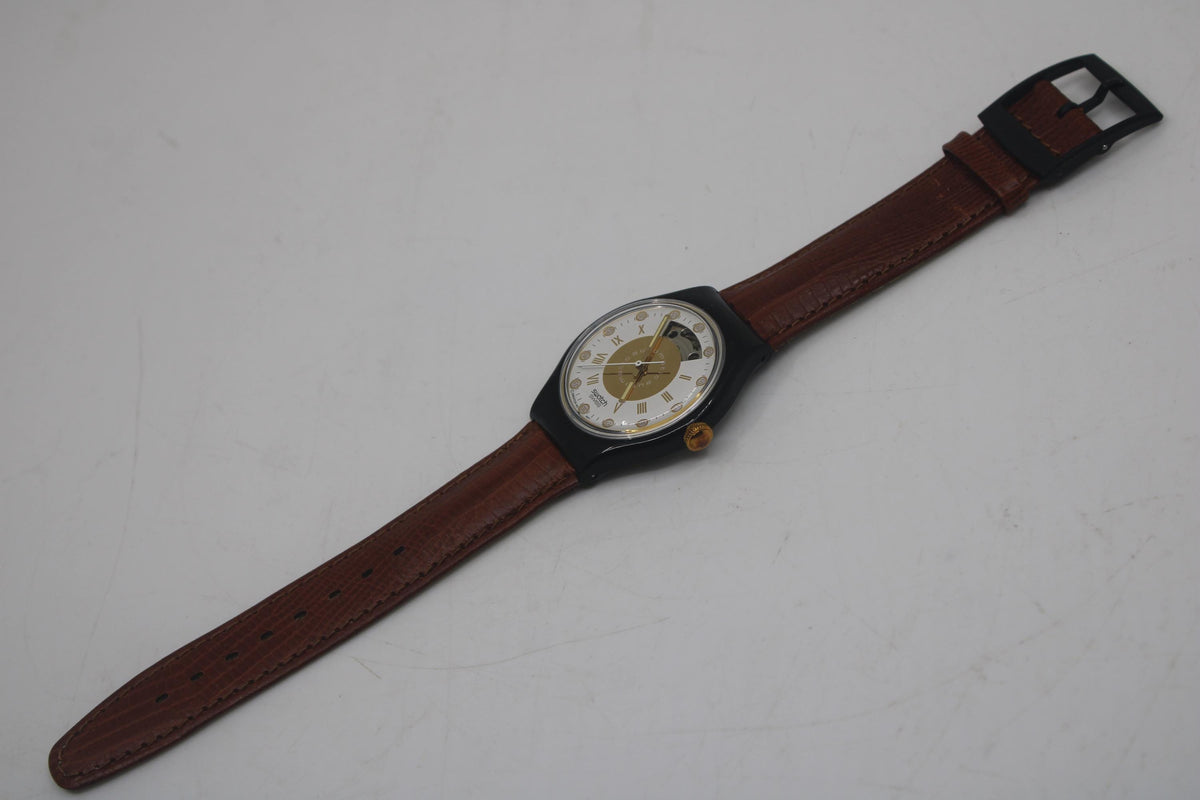 Swatch vintage Automatic watch, 5th Avenue, SAB101, new old stock, never worn