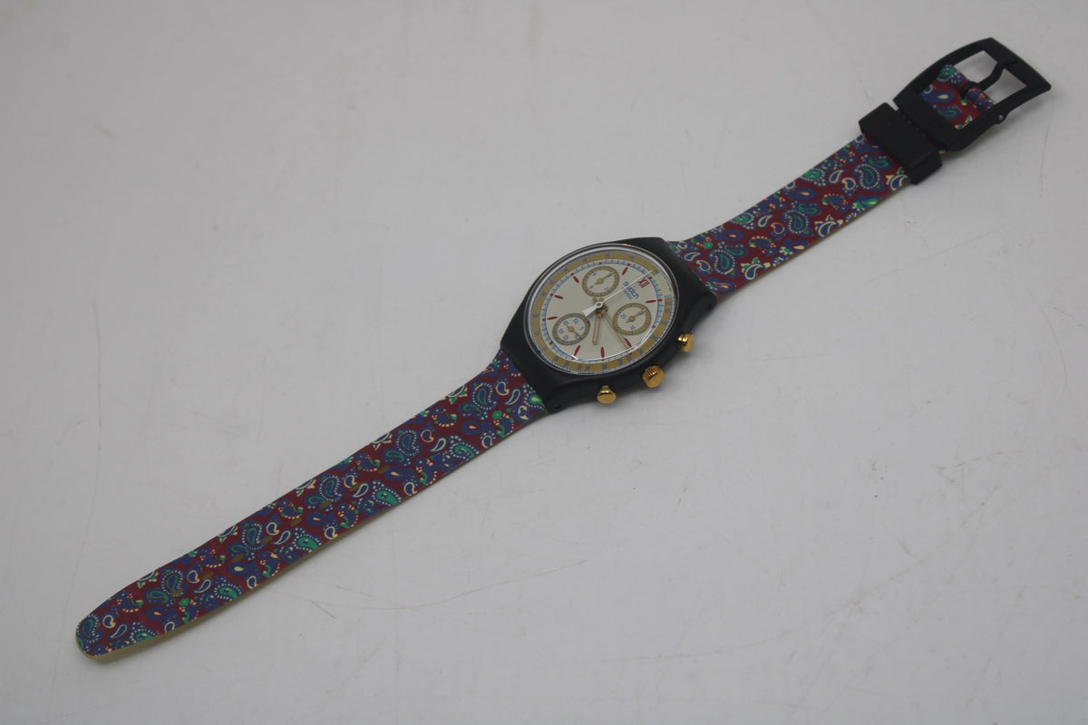 Vintage Chrono Swatch, SCB108, Award, New Old Stock, Unworn
