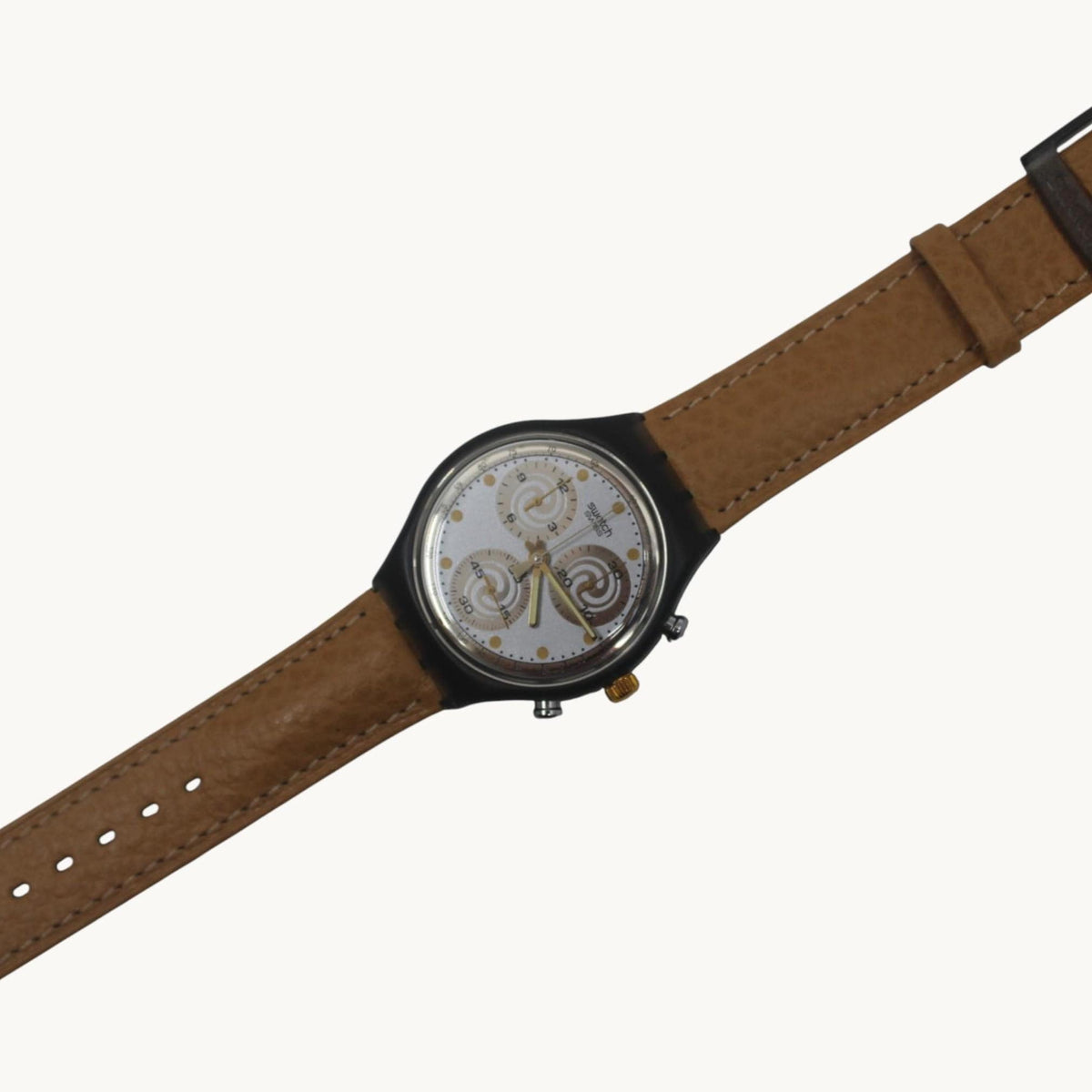Vintage Chrono Swatch, Sirio, SCM101, Unworn, Working, Original Strap