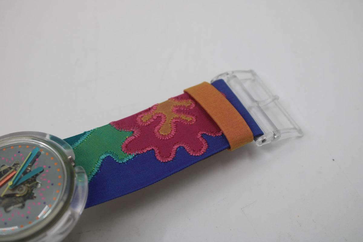 Vintage Pop Swatch, Veruschka, PWZ103, New Old Stock, Never Worn, working