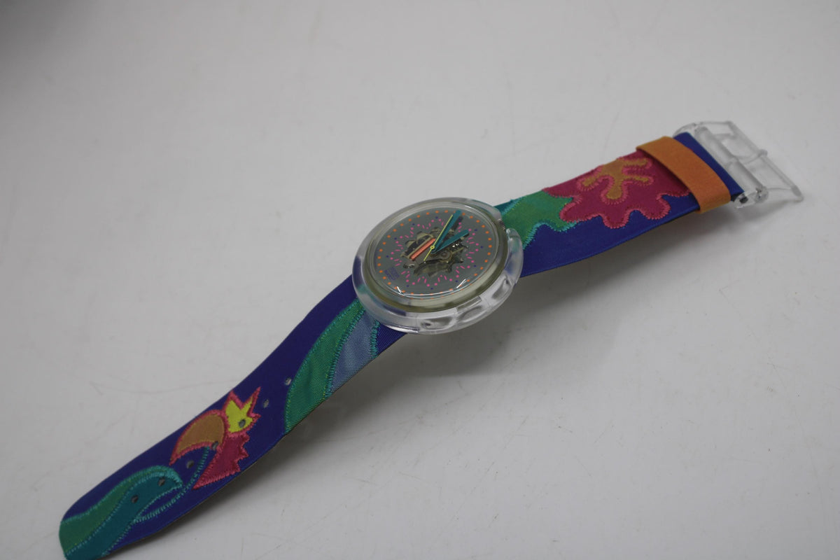 Vintage Pop Swatch, Veruschka, PWZ103, New Old Stock, Never Worn, working