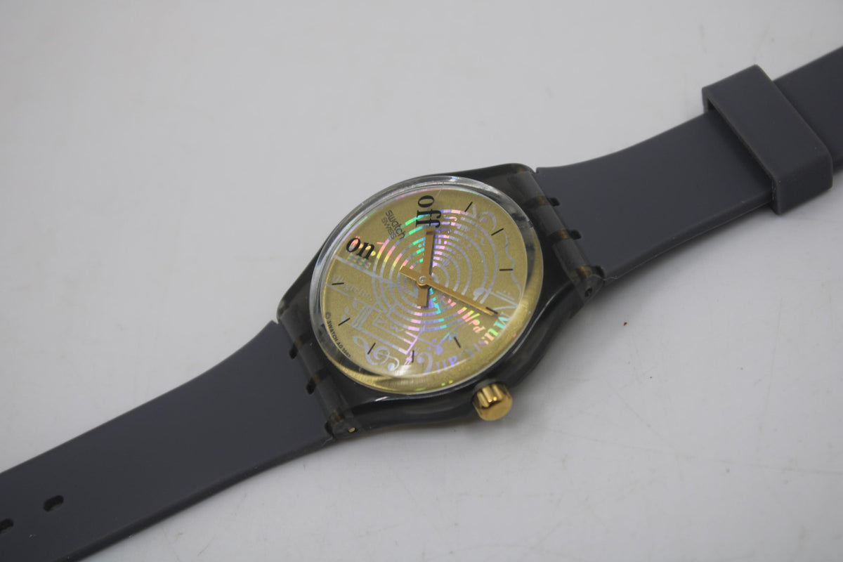 Vintage Musicall Swatch 'Spartito' SLM101, NICE, used condition, working, with non-original strap