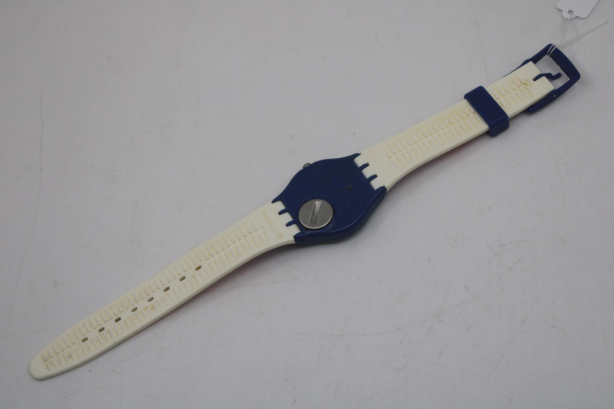Vintage Gents 34mm Swatch, Grande Voile GN240, NO Box, Nice, Used Condition, Working
