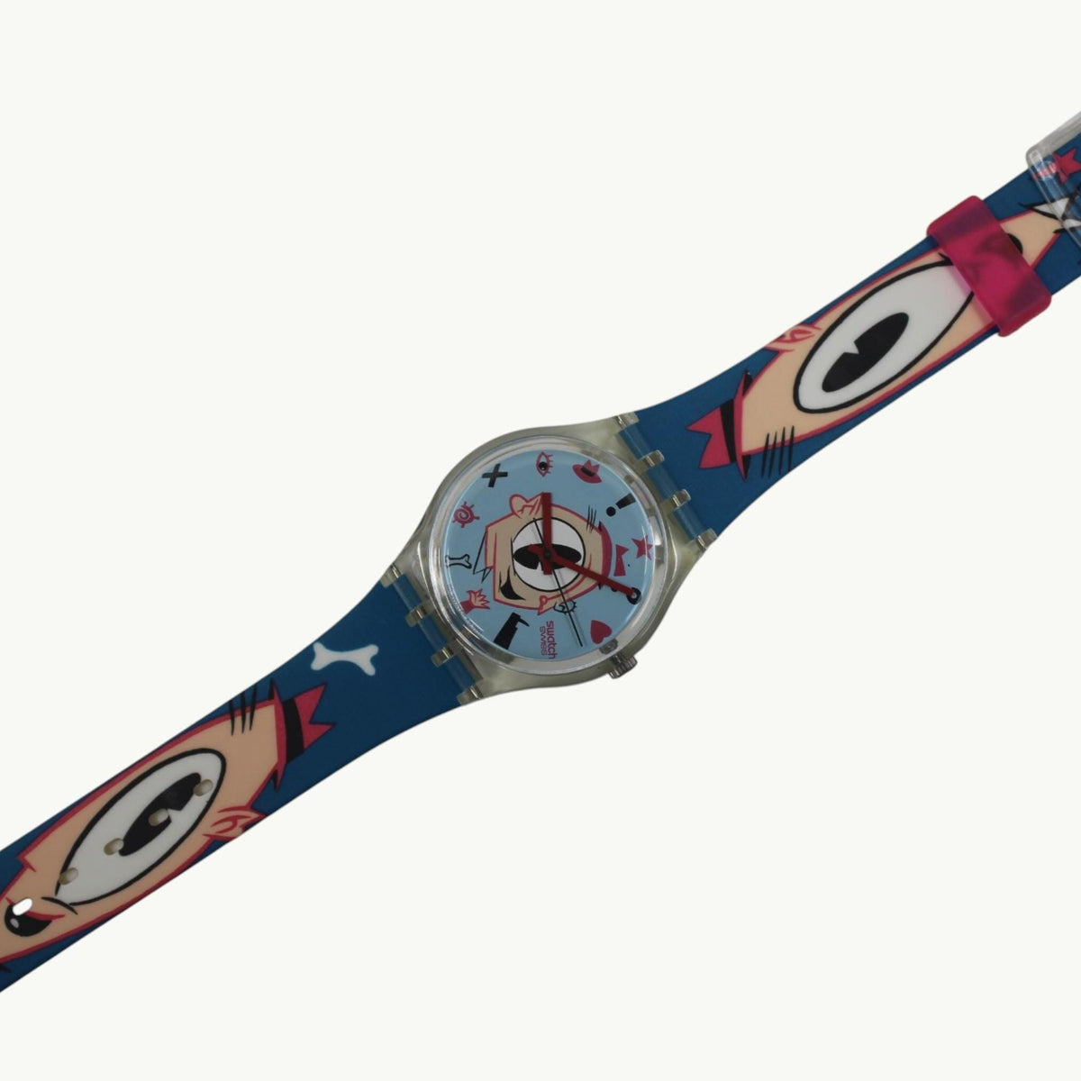 1991 Vintage Gents Swatch, Gulp!!! GK139, NEW OLD STOCK, Never Worn, working, with original strap