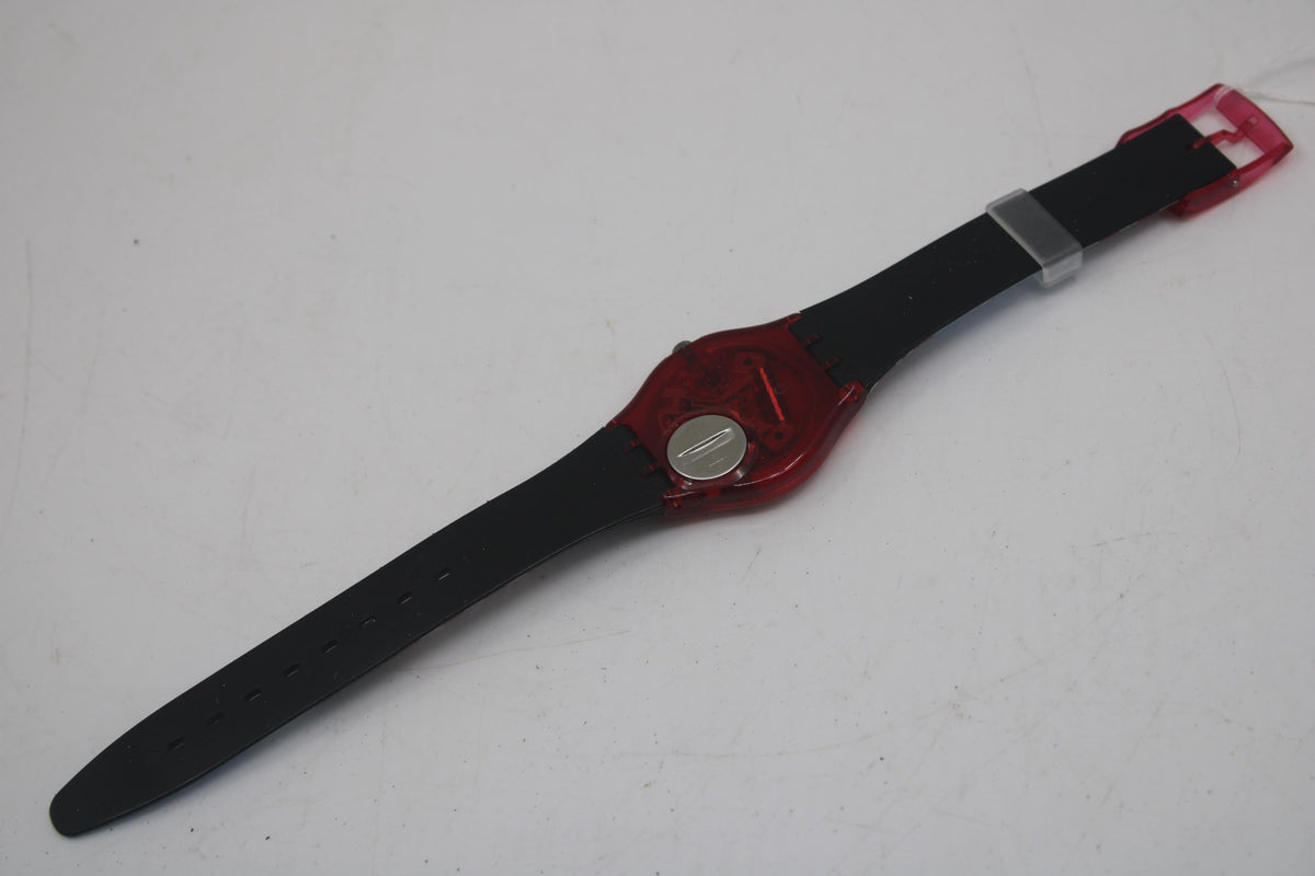 Vintage 34mm Gents Swatch, GR109, 1991, The Boss, new old stock, never worn, working