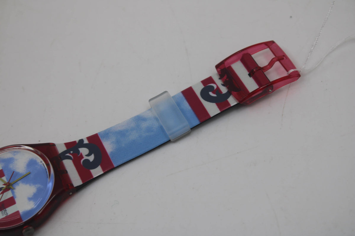 Vintage 34mm Gents Swatch, GR109, 1991, The Boss, new old stock, never worn, working