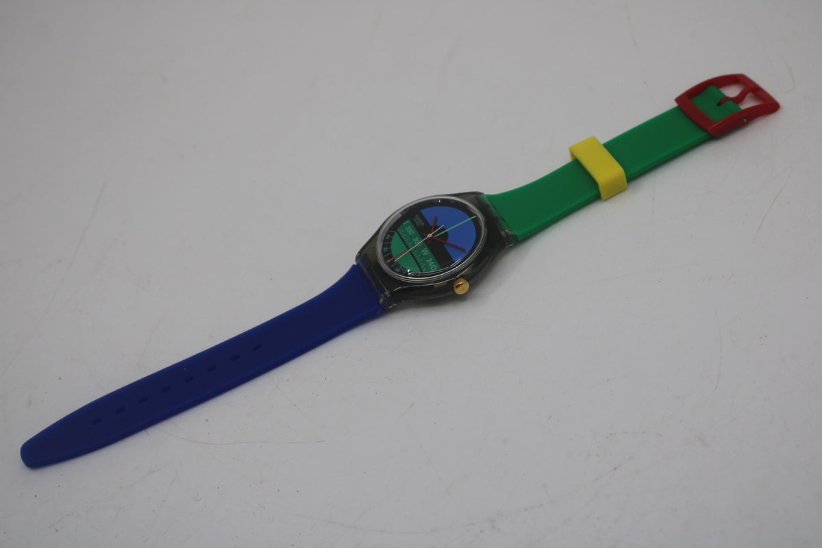 Nautilus Automatic Swatch Conversion, 1986, GK102, NEW strap and NEW case, working