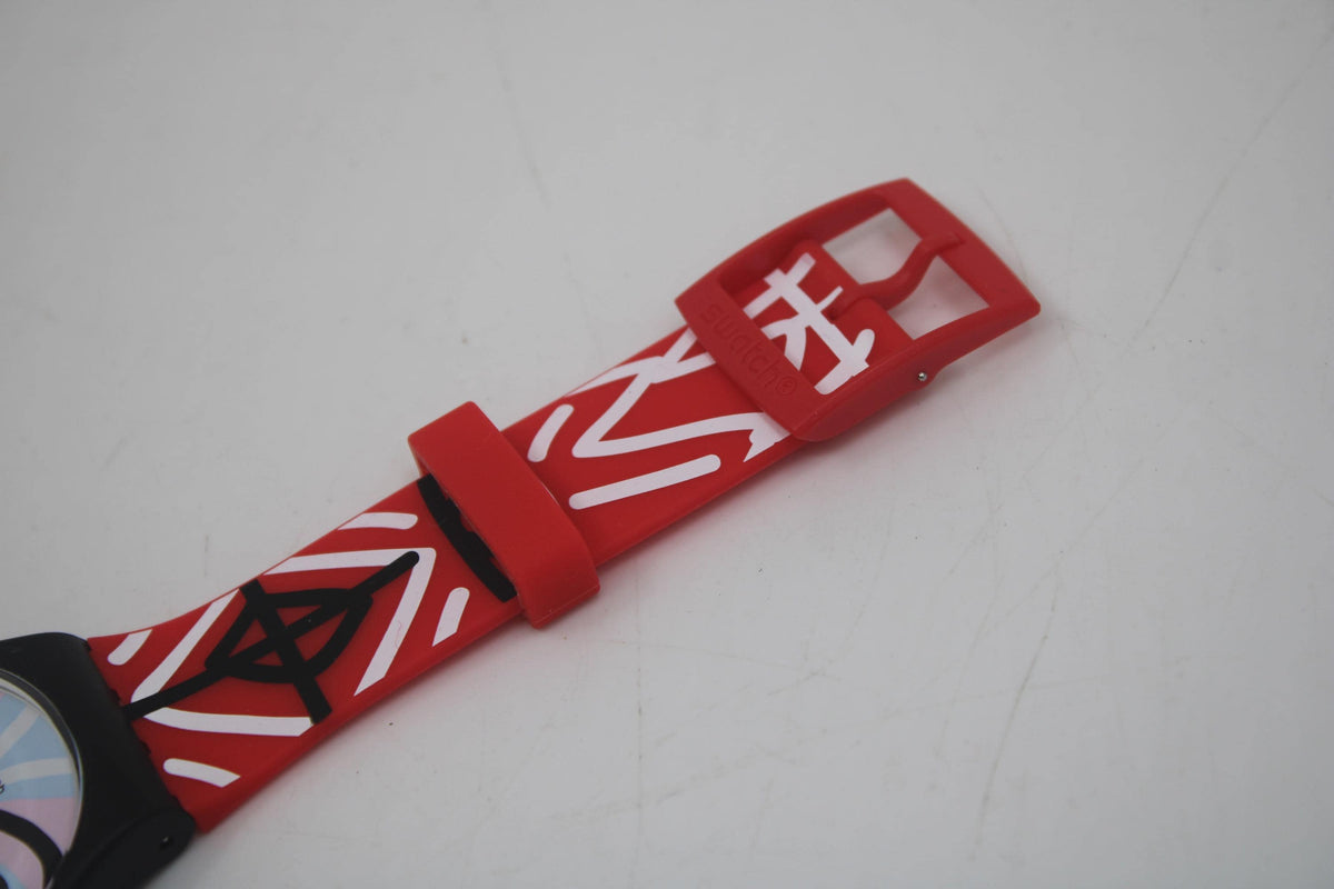 New Gents Swatch, Mask Parade, SUOB127, NEW OLD STOCK, Never Worn, working