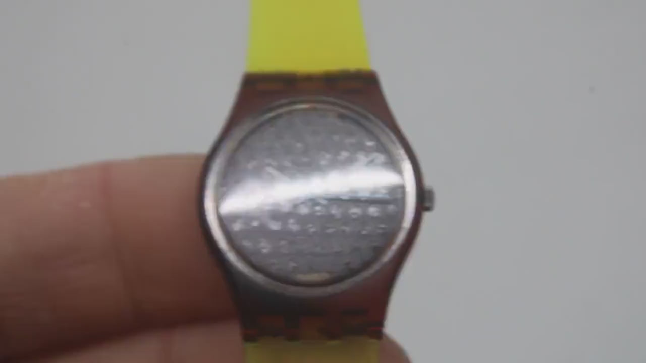 Swatch 12mm, Ladies, Spiga, LF101, new old stock, never worn, working